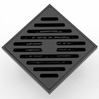 Душевой трап Gappo G81050-6 чёрный